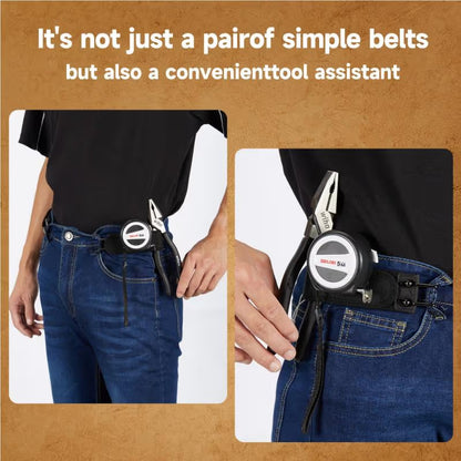 HAILTH Tactical Metal Hook Elastic Belt (2 PCS)