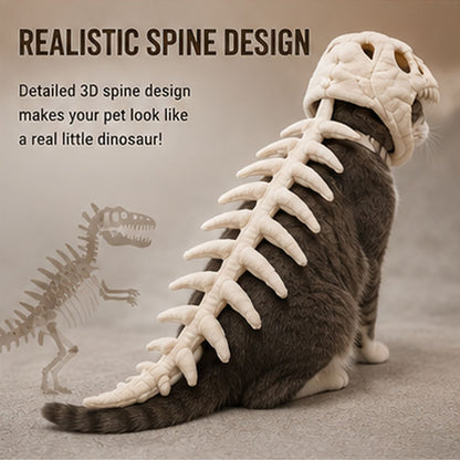 Pet Dinosaur Skeleton Headpiece