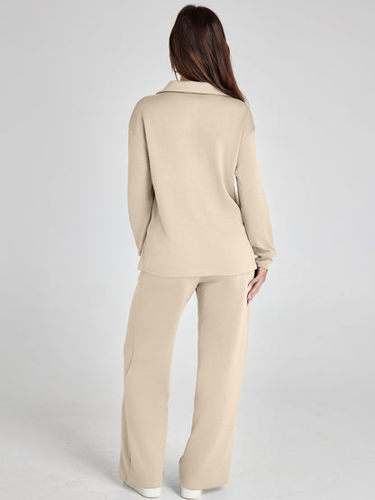 Women's 2 Piece Sets Outfits Casual Long Sleeve Sweatsuits  Sets (Same as in the video)