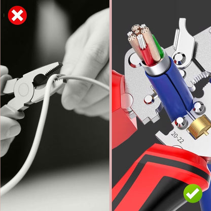 16-in-1 Multi-Function Wire Stripper & Voltage Tester Tool